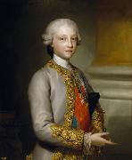 Portrait of the Infante Gabriel of Spain Anton Raphael Mengs